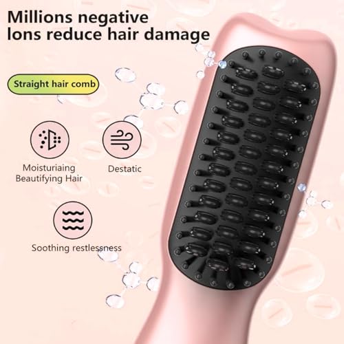 Cepillo alisador para cabello sin cable miniatura 7