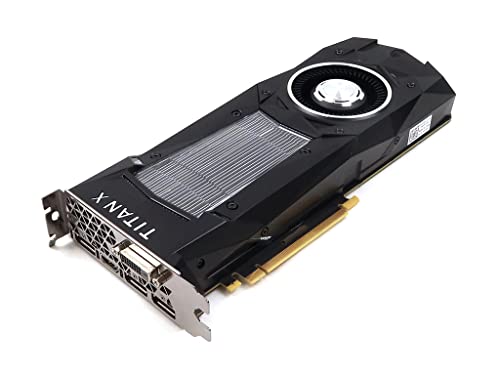GeForce GTX Titan X Pascal 12GB GDDR5X 384-Bit DP HDMI DVI-D PCI-Express 3.0 x16 Video Card K28FM 0K28FM CN-0K28FM Compatible Replacement Spare Part for Dell nVidia Compatible and Desktop Systems