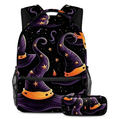 Équipement de voyage fantôme multicolore avec sac à dos ergonomique et trousse compacte