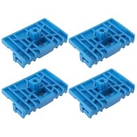 LT Easiyl 4 Stücke Auto Fensterheber Träger Backen Ersetzen 4B0837461 Kompatibel mit Audi A3 A6 C5