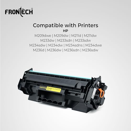 Image of FRONTECH W137A Laserjet Toner Cartridge compatible with HP LaserJet M209dwe / M209dw / M211d / M211dw / M233dw / M233sdn / M233sdw / M234sdw / M234dw / M234sdns / M234dwe / M236d / M236dw / M236sdn / M236sdw, Black