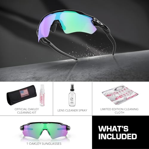 Image of Oakley RADAR EV PATH OO9208 Shield Sunglasses With Official Eyewear Kit | Men's & Women's Sunglasses