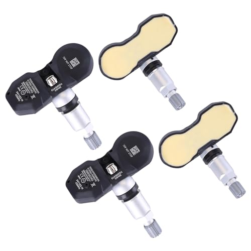 4PCS TPMS Reifendrucksensoren für Por-sche 991 997 A6 A8 Q7 R8 RDKS Reifen Sensor 7PP907275F Reifendrucksensor Reifendruckkontrolle Radsensor Reifendrucksensor Vorne und Hinten