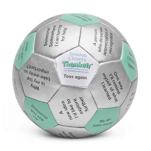 Image of Trainers Warehouse 6 inch Thumball Collection, 32 Prompts for Conversation, Team Building, Relationship and Training