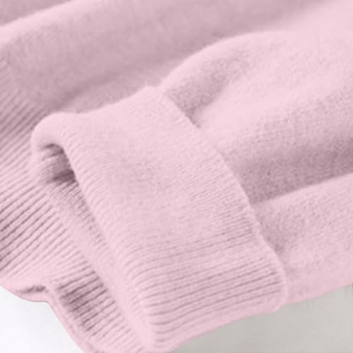 Image of Sweaters for Women Fall Long Sleeve Lightweight Crewneck Knit Tops Casual Soft Pullover Sweater Base Layer Shirts