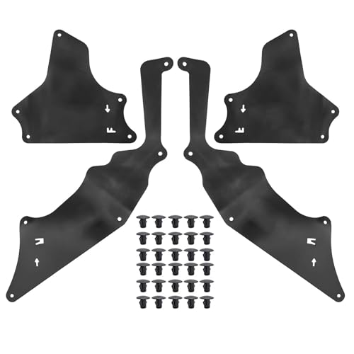 Guardabarros para Toyota Hilux y Fortuner 2004-2015: Faldas protectoras de coche