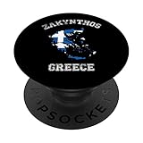 Zakynthos Greece Vintage Retro Flag Presents Gifts