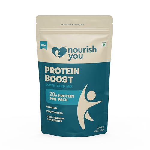 See full amazon price history chart for Nourish You Protein Boost 100g | Seeds for Eating | Diet for Snacks | No Artificial Flavours & Preservatives | Mix of Sunflower, Flax, Watermelon, Sesame Seeds & Walnut & Almonds Nourish You Protein Boost 100g | Seeds for Eating | Diet for Snacks | No Artificial Flavours & Preservatives | Mix of Sunflower, Flax, Watermelon, Sesame Seeds & Walnut & Almonds (B0D4DDRCV1) Amazon Price History, Amazon Price Tracker