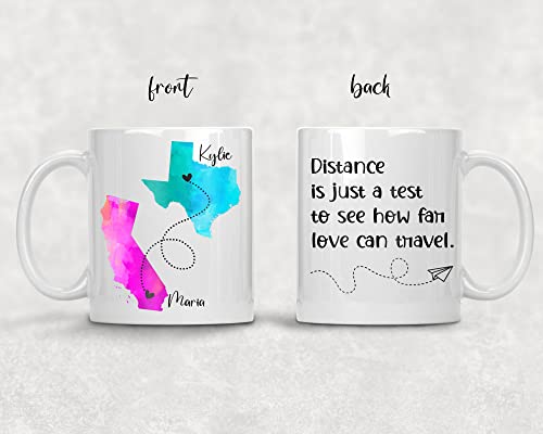 Taza de café personalizada de cerámica 15 oz miniatura 2