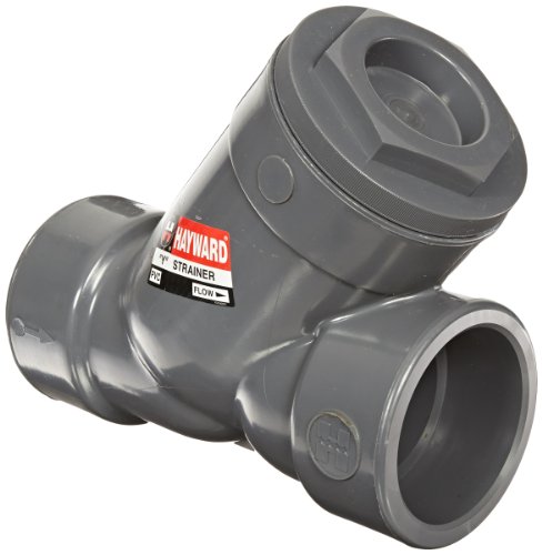 Hayward YS10400S Series YS Y-Strainer, Socket End, PVC with FPM Seal, 4