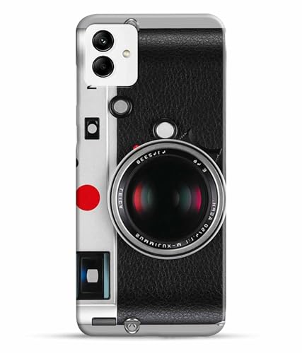 Image of Printed Hard Back Case Cover & Compatible for Samsung Galaxy A04 | A04E | Samsung A04 | A04E | Vintage Camera Art (Multicolor) - D1188