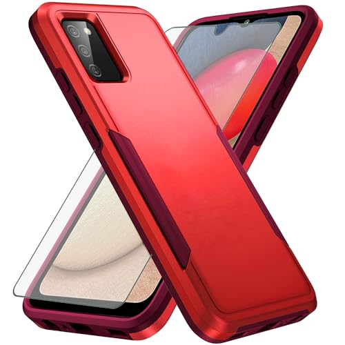 Coque Samsung Galaxy A02s Asuwish avec protection écran verre trempé intégrale antichoc