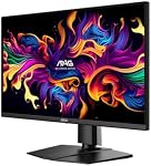 MSI MAG 272QP QD-OLED X24 27-inch 2560 x 1440 (QHD) Gaming Monitor, 240Hz, Adaptive-Synch, HDR Ready, HDMI, VGA Port,VESA Mountable, Tilt, 4-Side Slim Bezel, 0.03ms, Black