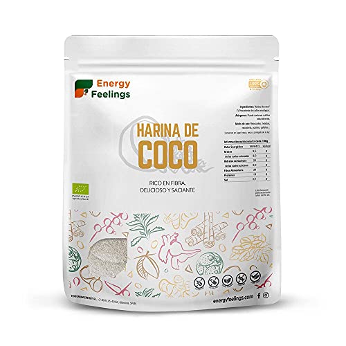 Harina de coco deshidratado ECO Energy Feelings 1 kg