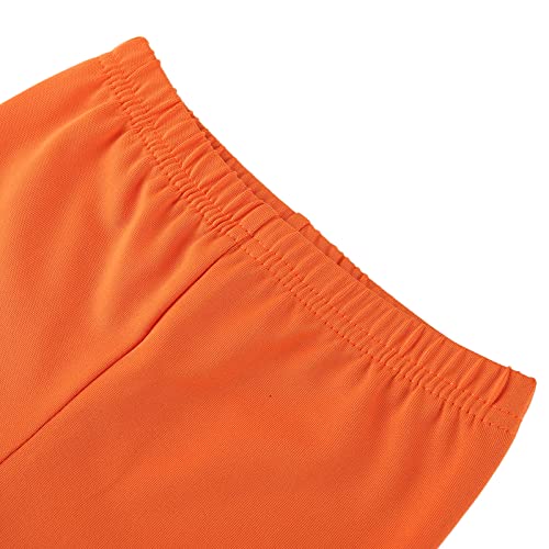 famuka Kids Legging Pants Ankle Length Stretchy Leggings for Little Girls3