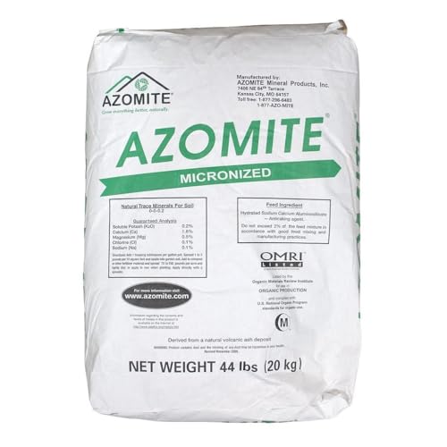Azomite Raw Supply Organic Trace Mineral Powder 44LB Micronized