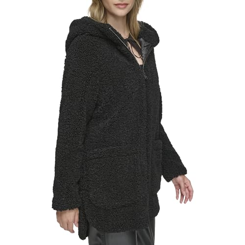 Andrew Marc Women's Seneca Faux Fur Teddy Coat3