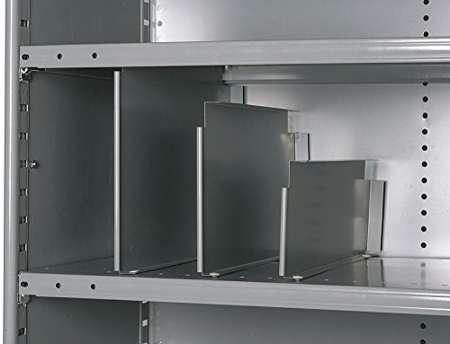 Divider,Solid,Steel,12"D,12"H,12"W,PK12