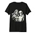 Sasquatch and Alien Rock Hand Paranormal UFO Premium Tri-Blend T-Shirt