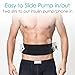 Insulin Pump Belt with Mesh Pouch for Easy Viewing Breathable Diabetic Pump Holder Adjustable Insulin Pump Waist Band Accessories Epipen Glucose Monitor Supplies Men Women Adult, Medium