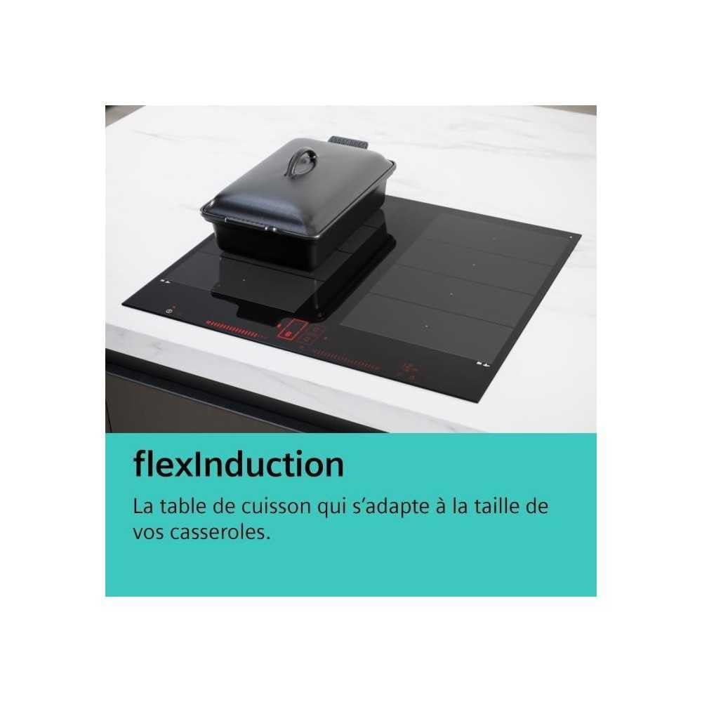 SIEMENS Plaque induction EX651HXC1F, IQ700, Flex Induction, Home Connect