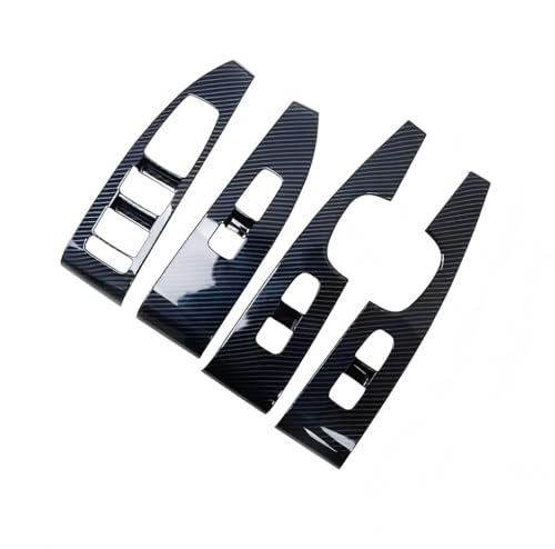 Cadre de panneau en fibre carbone Kia Sorento MQ4 2021-2024 bouton fenêtre