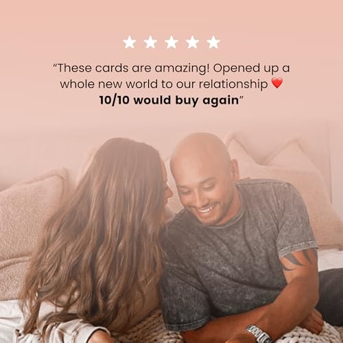 Image of Couples Connection Cards - 50 Date Night Conversation Starters | Couples Card Game | Therapy or Marriage Counseling Acitivity | Wedding or Long-distance Relationship Gift