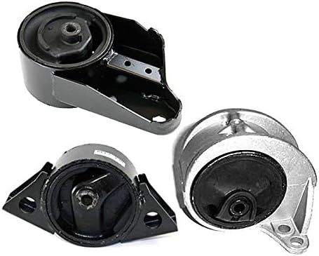 For 1991-1996 Infiniti G20 2.0L w/AUTO Motor & Trans Mount Set 3PCS : A7312, A6346, A7328 - K0968