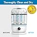 Papablic Bottle Sterilizer and Dryer Pro Max, 13 Bottles Extra-Large Capacity for Big Family, Electric Steam Bottle Sanitizer for Baby Bottles, Parts & Other Newborn Essentials