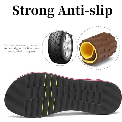Women's Walking Sandals Arch Support Orthopedic Recovery Flats Sandals Cushion Adjustable Strap for Plantar Fasciitis4
