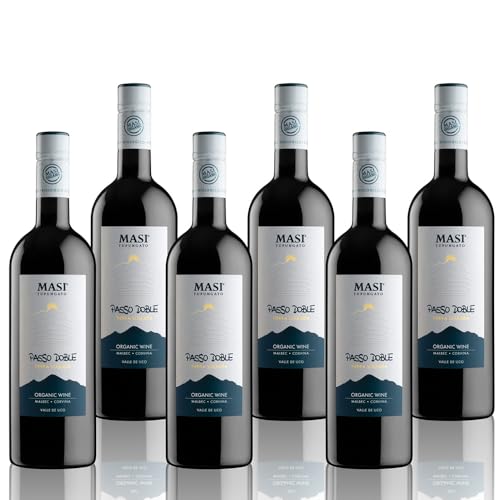 Masi Tupungato 'PASSO DOBLE' 2022 | Vino Rosso di Argentina BIO | 6x750 ml | Appassimento Expertise | Caja de 6 botellas