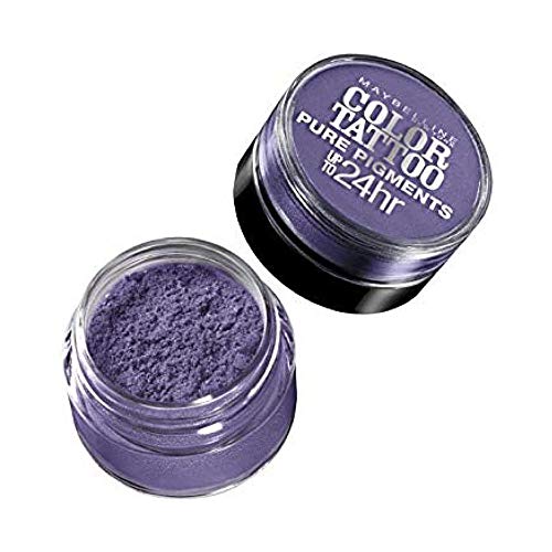 3 Pack- Maybelline Color Tattoo Pure Pigments Eye Shadow #15 Potent Purple