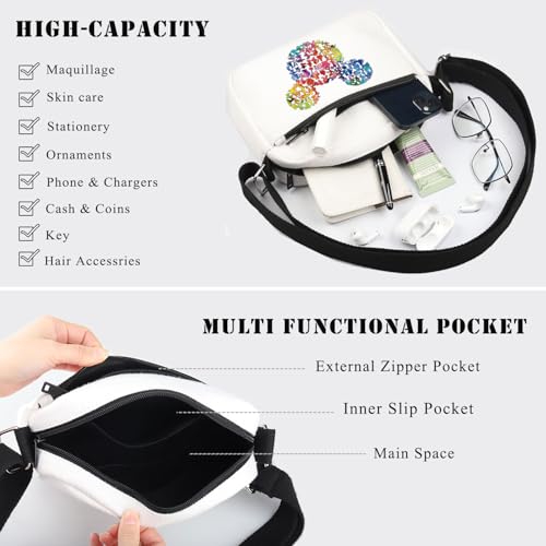 BDPWSS Cartoon Mouse Cute Mouse Themed Gifts Crossbody Bag Fairy Tales Merchandise Vacation Trip Gift Magic Kingdom Gift4