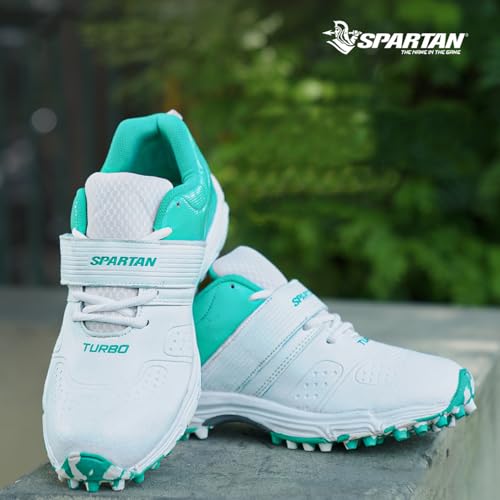 Image of SPARTAN Cricket Shoes for Men Durable Training Sports Footwear for Outdoor Ground
