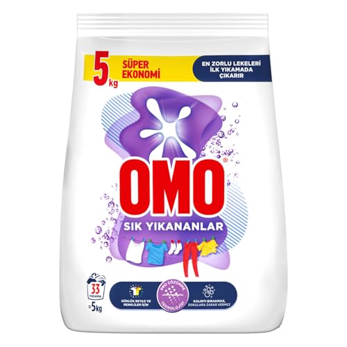 Sık Yıkananlar Beyazlar ve Renkliler Toz Deterjanı 5 kg
