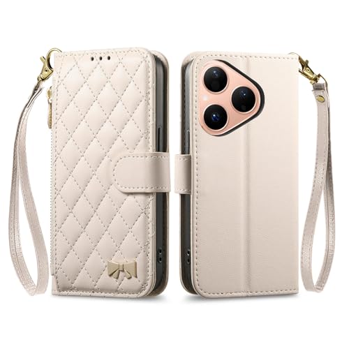 Housse Huawei Pura 80 protection antichoc intégrale rabat magnétique et fentes cartes