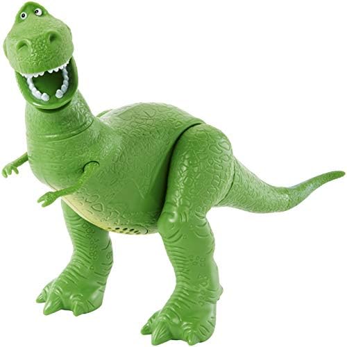Toy Story 4 4 True Talkers Rex Figure, 7.8 in / 19.81 cm-Tall Posable, Talking Character Figure with Authentic Movie-Inspired Look and 15+ Phrases, Gift for Kids 3 Years and Older​
