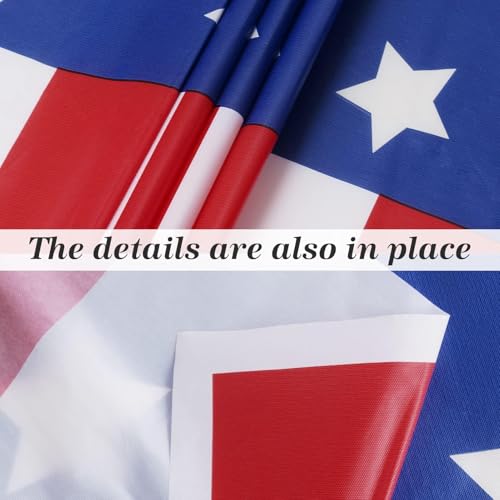 Image of 2 Pack Patriotic Tablecloths,Patriotic Decorations,American Flag Tablecloth | 54 inch x 108 inch Disposable Plastic Tablecloths for Party Supplies,Red White and Blue Tablecloth for 4th Of July Veterans Memorial