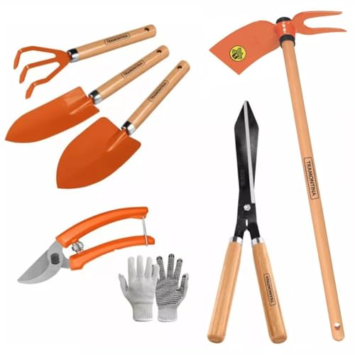 Kit Ferramentas para Jardinagem 6 Peças Tramontina Completo