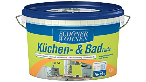 Küchen- und Badfarbe Fresh matt 2,5 l Schöner Wohnen