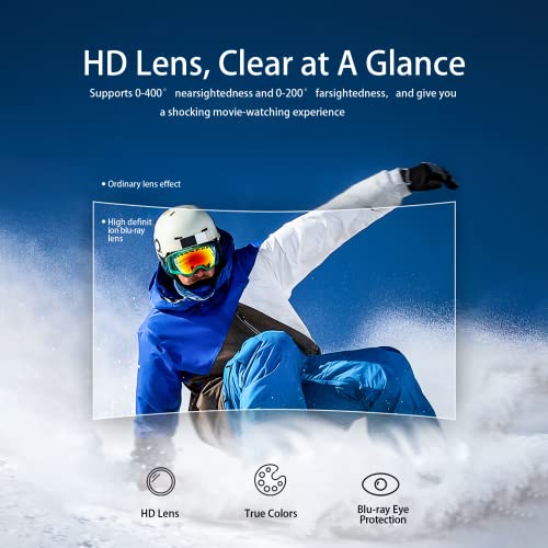 APKLVSR VR Brille 3D Virtual Realität Brille mit VR-Fernbedienung zu 4,7" 6,3" für iPhone und Android für Geburtstagsgeschenk Weihnachten Erntedankfest Geschenk - Image 6