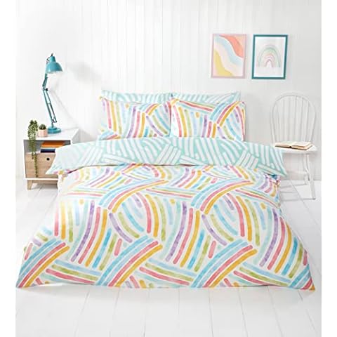 Rapport Home Microfibre Multicoloured Duvet Cover Set Cover