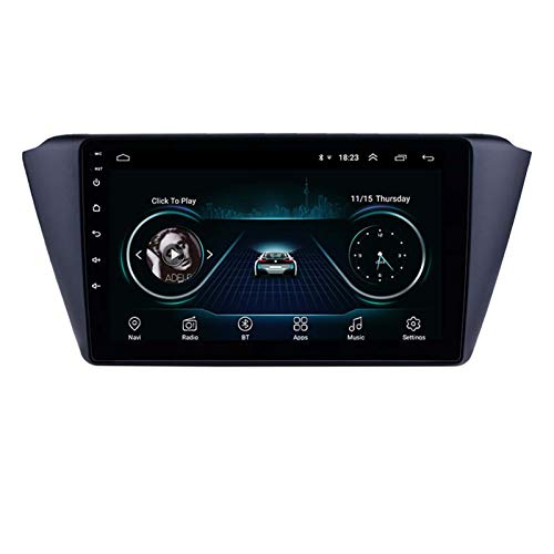 ZJWD Android 9.1 Navegacin GPS para Automvil, para Skoda Fabia 2015-2018 con Pantalla Tctil De 9 Pulgadas Admite Receptor De Soporte Reproductor De Video MP5 / FM Am Dab Radio/AUX/DVR/Bluetooth
