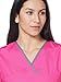 WonderWink Women's Charlie 5 Pocket Y-Neck Wrap Top, Hot Pink, XX-Large