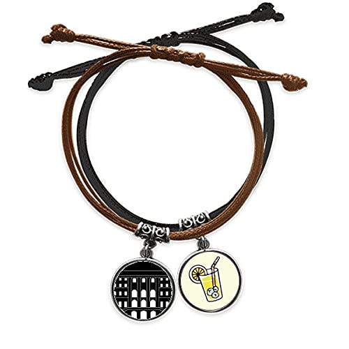 Bracelet corde Allemagne en cuir pour un style urbain au quotidien
