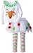 Mud Pie Little Girls' Reindeer Pom Pom Tutu Set