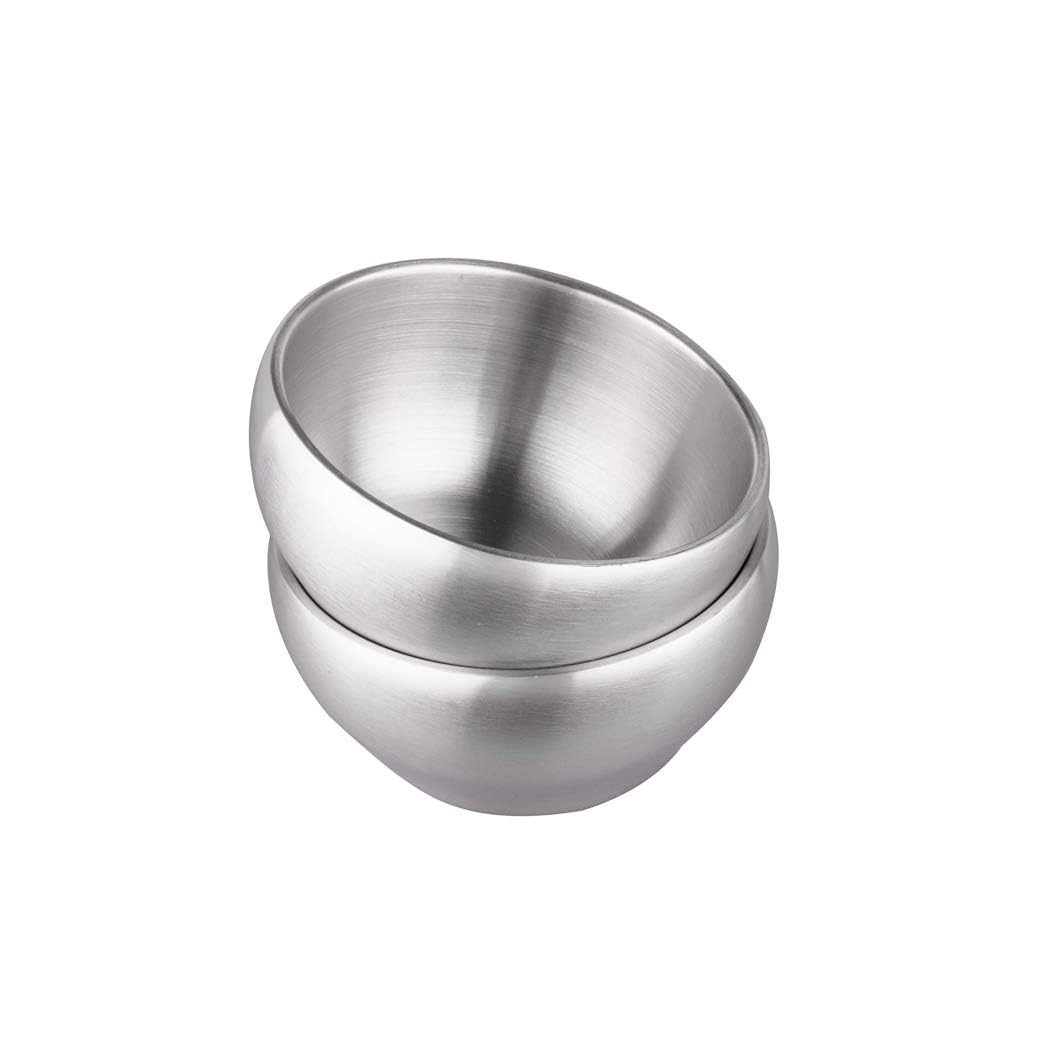 IMEEA Insulated Bowl for Ice Cream 15oz Double Wall SUS304 Stainless Steel