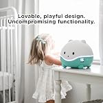 LittleHippo WISPI 3-in-1 Humidifier, Diffuser & Night Light for Baby/Kids - 3 Mist Strength, 7 LED Color Changing Lights, Essential Oil Tray for Aromatherapy - Cute Humidifiers for Bedroom/Nursery - Image 6