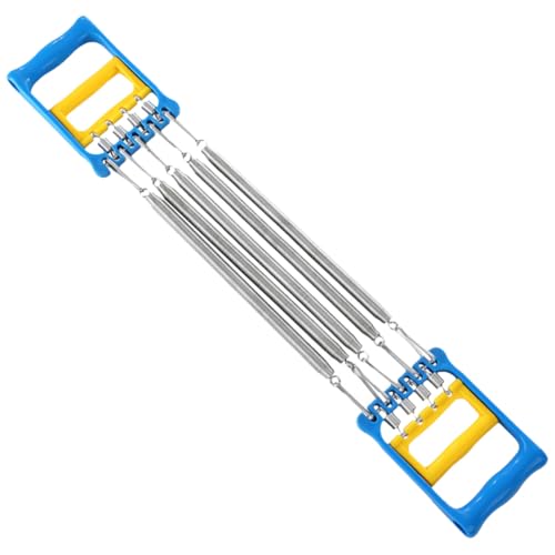HOODANCOS チェストエキスパンダー 弾性スプリング式 アームプラー 筋力強化トレーニング器具 男性用 軽量ポータブル 肩 胸 腕の筋トレ用