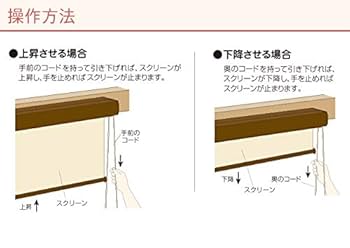 Amazon｜フルネス ロールスクリーン ロールカーテン BOXカバー付